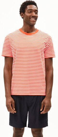 Thumbnail - ARMEDANGELS MAARKOS STRIPES Herren T-Shirt aus Bio-Baumwolle