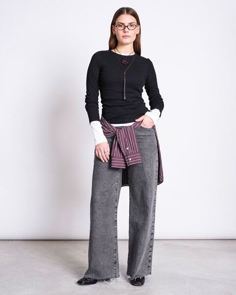 JAN N JUNE Rib Langarm RAVA