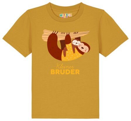watabout.kids T-Shirt Kinder Faultier Kleiner Bruder