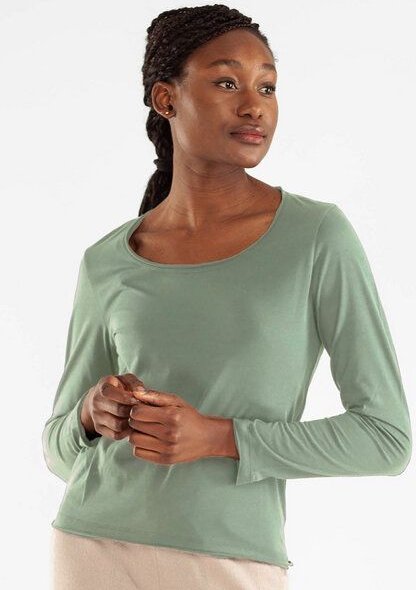 Alma & Lovis Smartes Langarmshirt aus Bio-Baumwolle | Smart Shirt