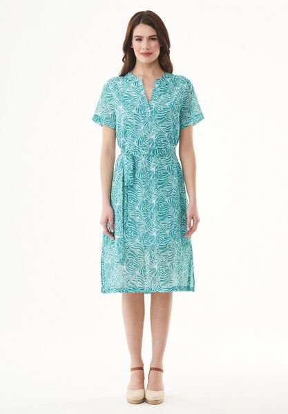 ORGANICATION Kleid aus Bio-Baumwolle mit Allover-Print