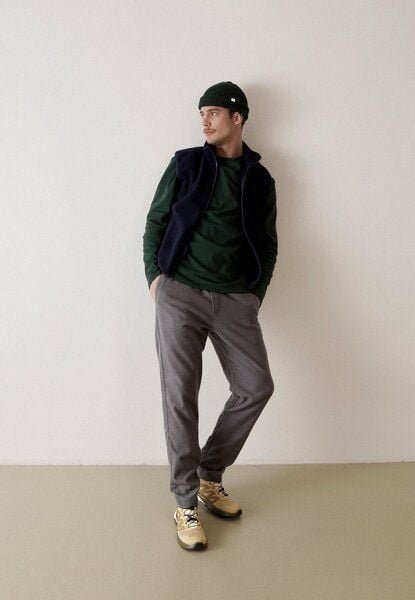 Thumbnail - Givn Berlin Fleeceweste GBSIMON aus recyceltem Polyester