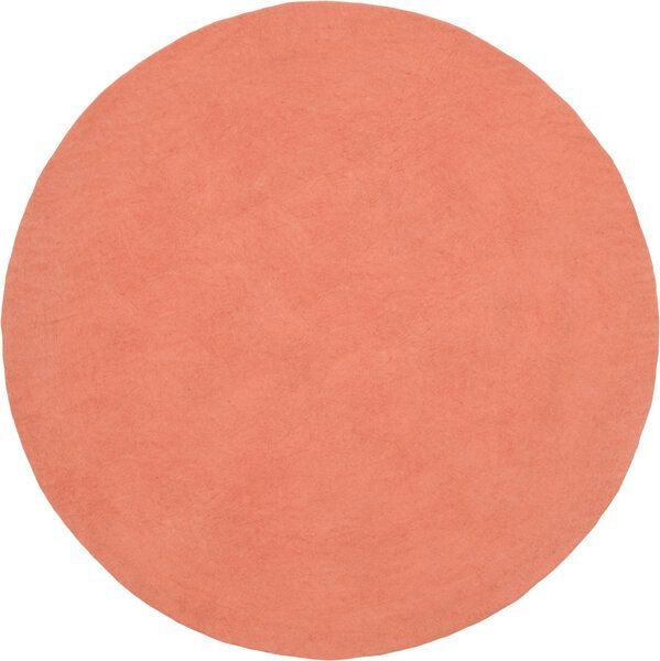 myfelt Filzteppich rund, 100% reiner Schurwolle