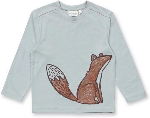 Sense Organics & friends in cooperation with GARY MASH Kinder Langarmshirt mit Motiv aus Biobaumwolle