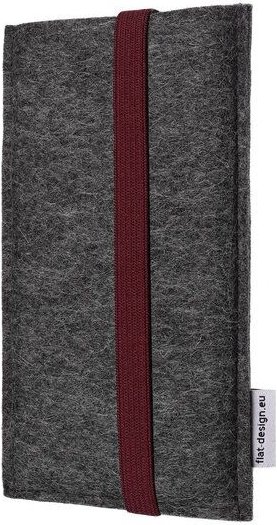 flat.design Handyhülle COIMBRA für Samsung Galaxy A-Serie - VEGAN - Filz Schutz Tasche