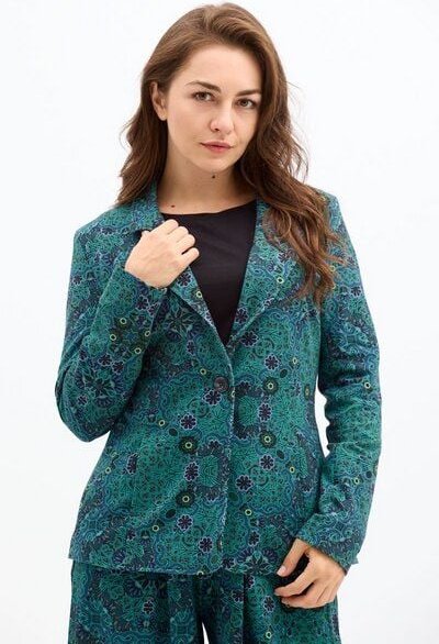 Jacke Pino Damen – taillierter Blazer aus Bio-Baumwolle – nachhaltig & fair produziert in der EU – einzigartiger KOKOwor...