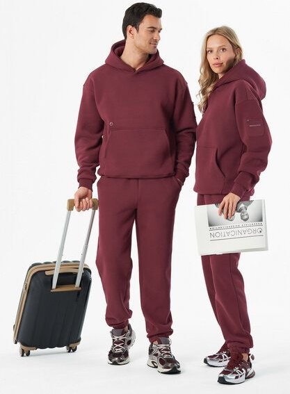 ORGANICATION HARVINN | Essentials Travel Unisex Hoodie aus Bio-Baumwolle und recyceltem Polyester