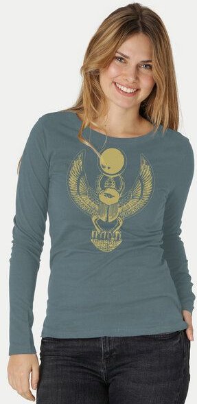 Peaces.bio - handbedruckte Biomode Damen Langarmshirt Cheper