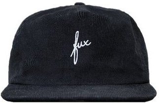 FUXBAU fux Cord Cap - schwarz