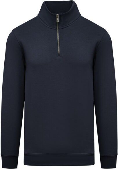 Greenspired Umweltfreundliches Sweatshirt mit Zip und Stehkragen 300g/m² XS-3XL