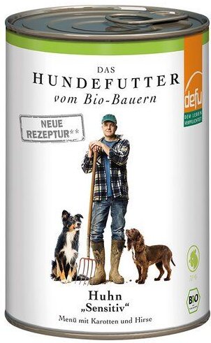 defu Bio Hundefutter Menü Huhn *Sensitiv*