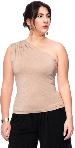 Ingoria LU Top mit asymmetrischer Schulterpartie