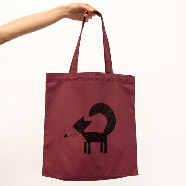 Cmig Franzi Fuchs Tasche / Jute Beutel