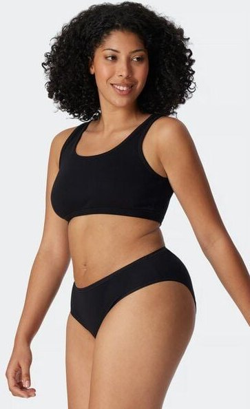 Schiesser Bustier 2er Pack ohne Cups Organic Cotton 95/5