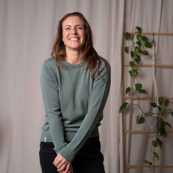 Vresh Clothing Vrenja, Klassischer Strickpullover aus Biobaumwolle