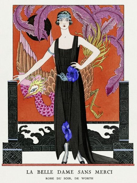 Photocircle Poster / Leinwandbild - La belle dame sans merci von George Barbier