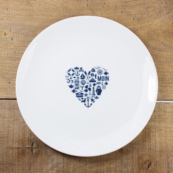 Bow & Hummingbird Porzellanteller Nordisch by Heart