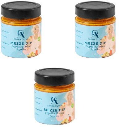 Aroma Olymp Bio Mezze Dip - Gegrillte Florina Paprika