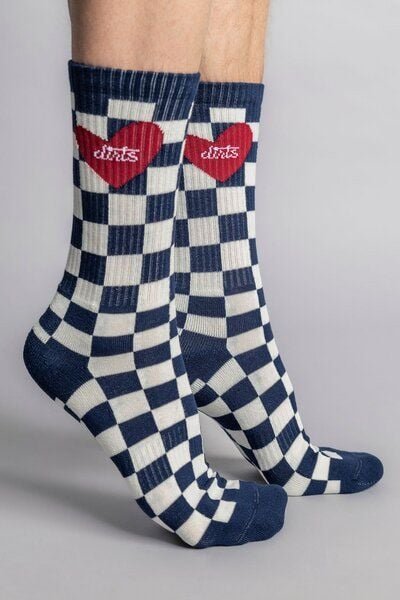 dirts Chessboard Socks