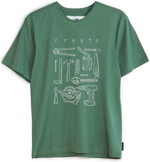 GARY MASH Shirt Create groß aus Biobaumwolle