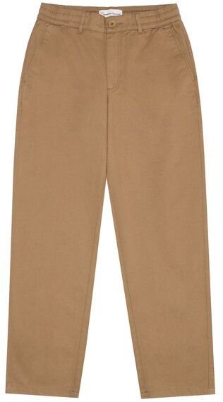 KnowledgeCotton Apparel CHLOE Barrel Mid-Rise Twill Chino - GOTS/Vegan