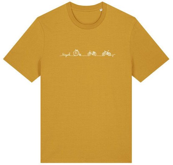 Brandless Basic Bio Unisex T-Shirt Bicycle Line 180g/m² XXS - 3 XL