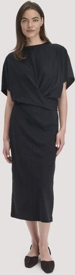 hessnatur Jersey Kleid Midi Oversize aus reiner Bio-Baumwolle