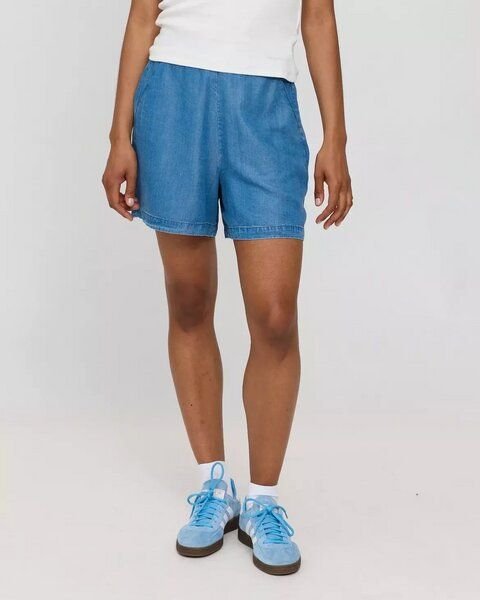 Mazine Leichte Shorts in Denim Look - aus Lyocell
