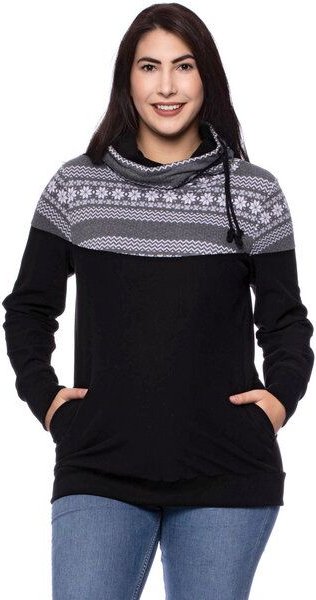 Milchshake ALAN BIO Umstands- und Stillpullover aus softer Bio Baumwolle