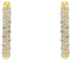 Eppi Runde Ohrringe mit Lab Grown Diamanten Nicholls