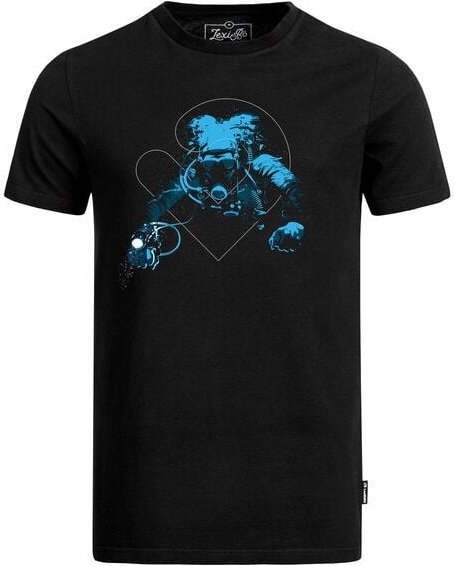 Lexi&Bö Tech Diver Herren T-Shirt schwarz