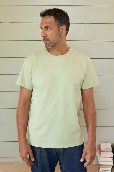 About Companions Festes T-Shirt ALOIS aus kompakter Bio-Baumwolle