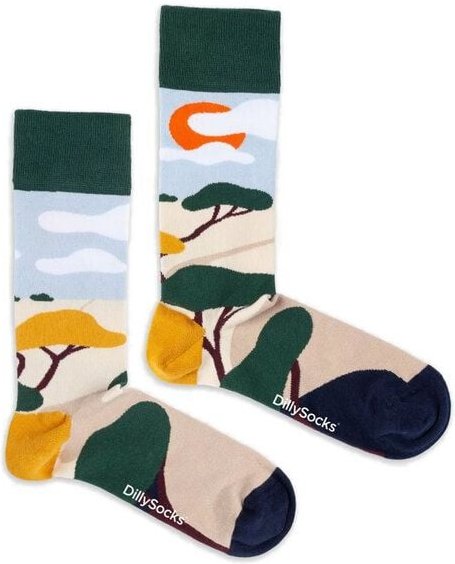 DillySocks Socken Dreamy Horizon aus Biobaumwoll-Mix