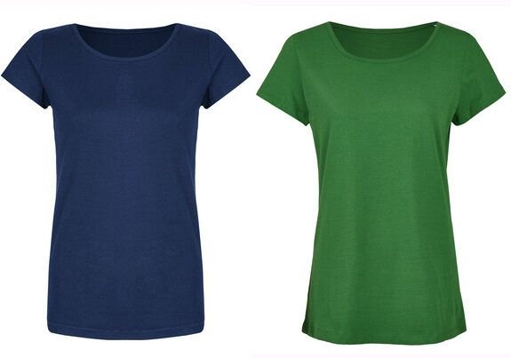 Brandless Basic Bio T-Shirt (ladies) Doublepack GOTS