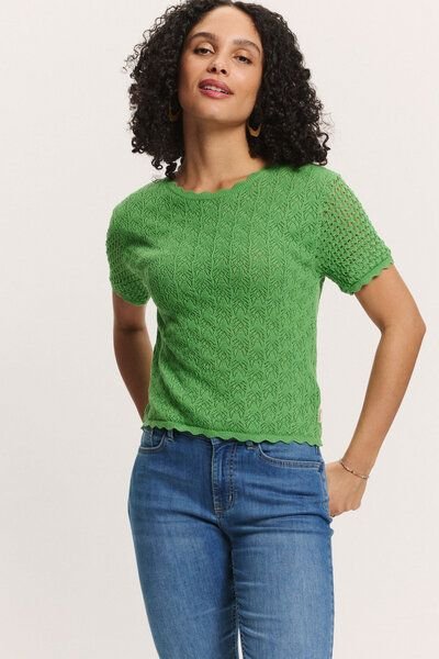 TRANQUILLO Ajour Pullover Emmaa aus Bio-Baumwolle (1200001)