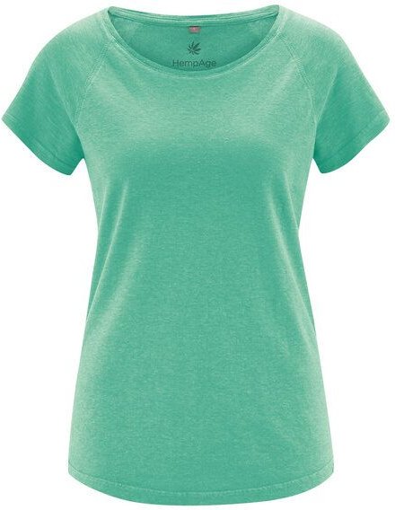 HempAge Damen Raglan T-Shirt Hanf/Biobaumwolle