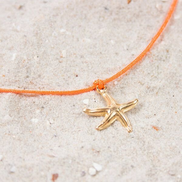 Bow & Hummingbird Armband auf Karte - Seestern - Schatzkarte