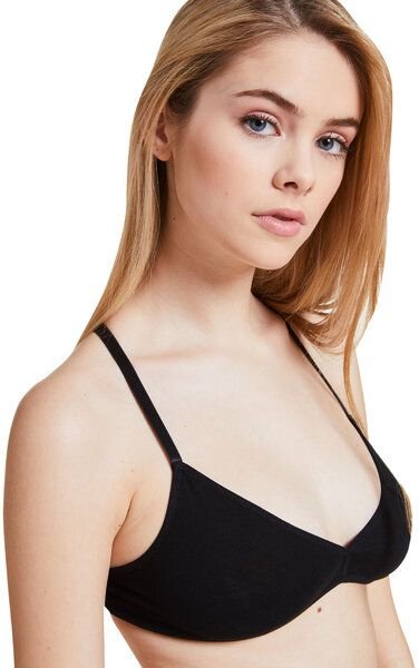 VATTER Triangle Bra "Fine Frieda" Black