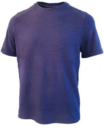 körber mode T-Shirt aus europäischem Hanf und Biobaumwolle dunkelblau weich