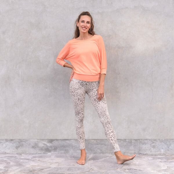 Jaya SUSAN ANIMAL - High-Rise Leggings mit Allover-Animal-Print