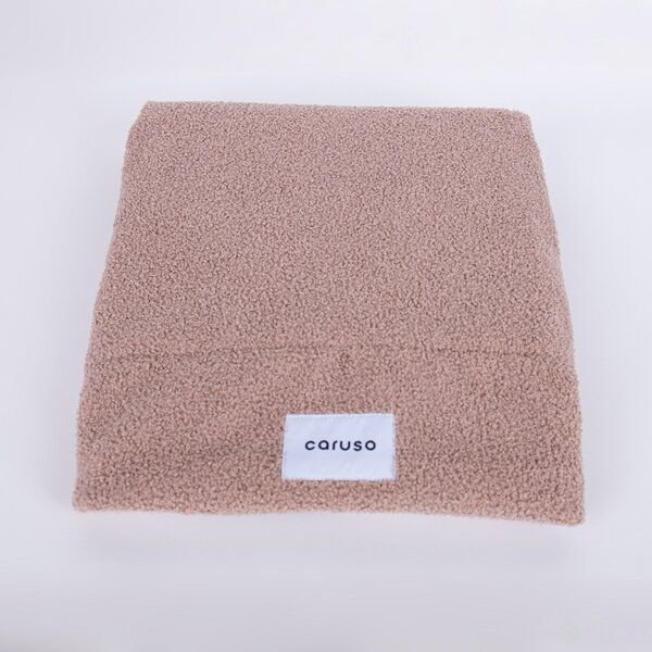 Caruso Conscious Pet Supply Wechselbezug - Hundebett Teddy Rosa - aus Recyclingmaterial