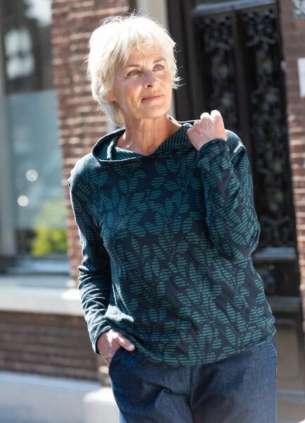 Heidekönigin Wendekapuzenshirt Ova