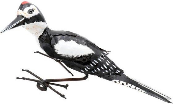 Mio Moyo Buntspecht aus Recycling-Metall zur Gartendekoration