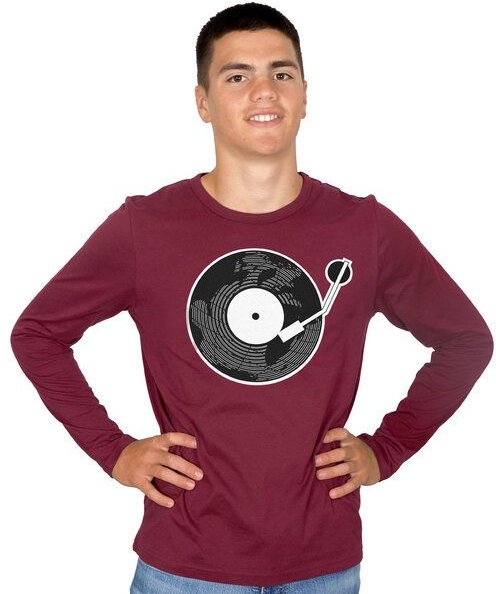 HANDGEDRUCKT "Scratch it!" Männer Longsleeve