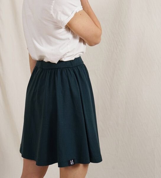 Lena Schokolade Rock versch. Farben aus Bio-Jersey