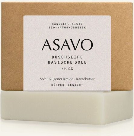 Thumbnail - ASAVO Duschseife basische Sole no. 02 - BIO