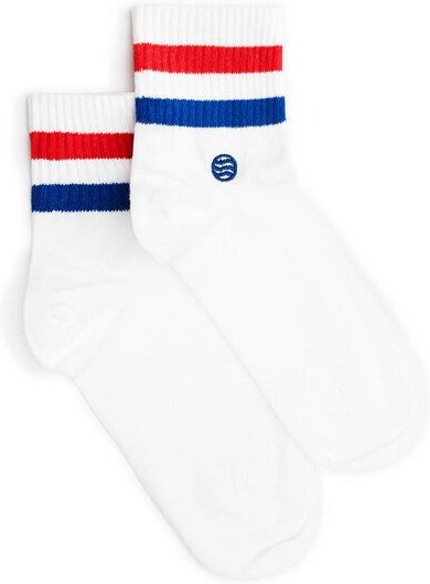 Natural Vibes Retro Sneaker-Socken aus Biobaumwoll-Mix