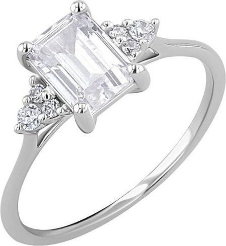 Eppi Verlobungsring mit Moissanit und Lab Grown Diamanten Miha