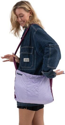 Ticket to the Moon Faltbarer Einkaufs- & Tragebeutel mit Zipper