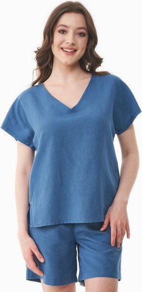 Thumbnail - ORGANICATION Bluse aus TENCEL Lyocell und Leinen